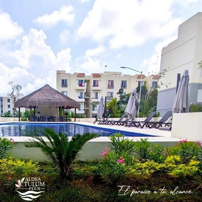 Departamento Kasa Kin En Aldea Tulum Plus Apartment