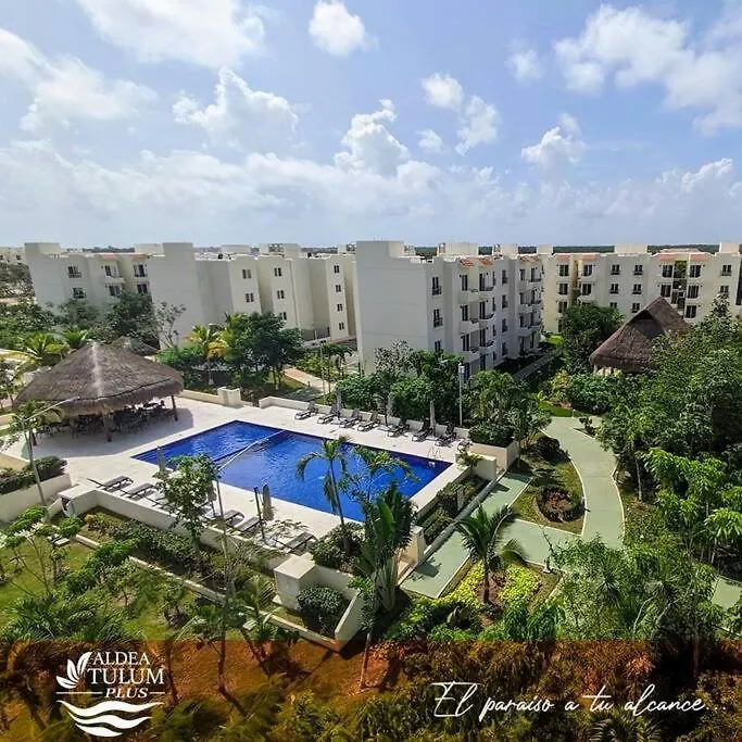 Departamento Kasa Kin En Aldea Tulum Plus
